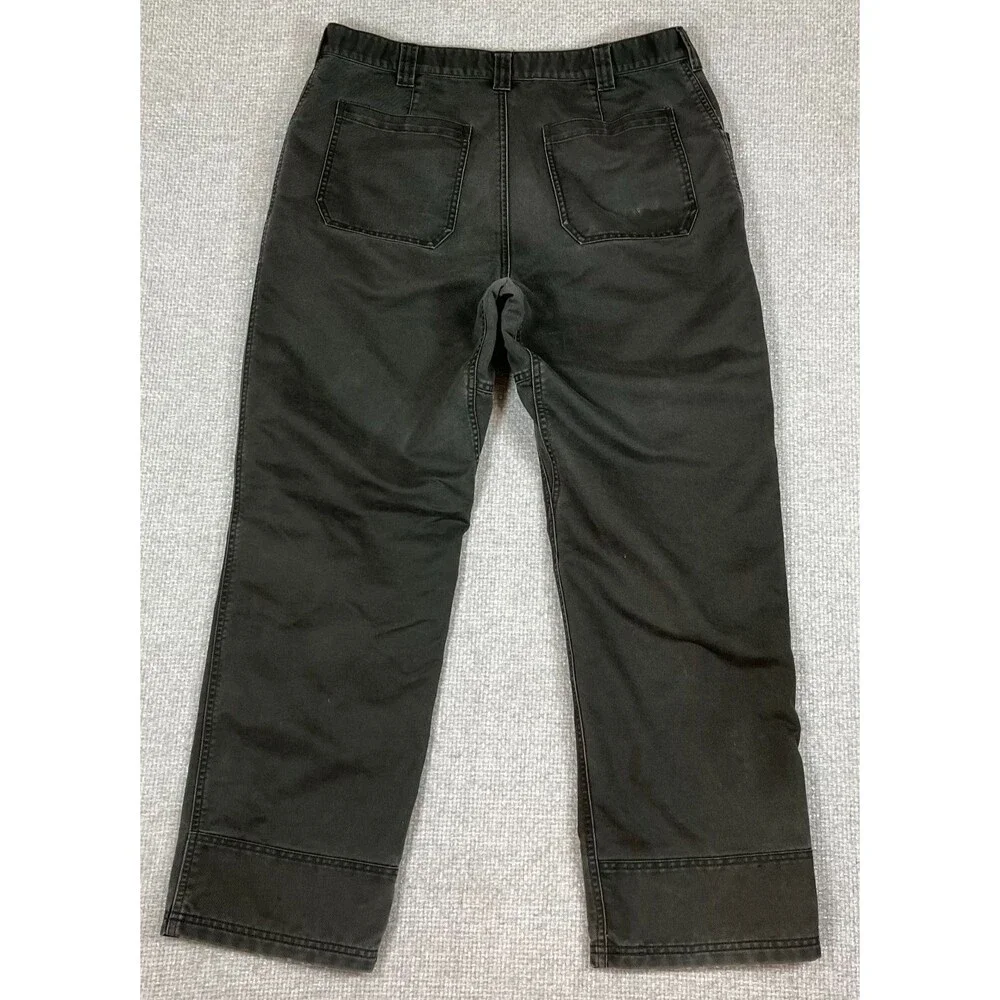Arborwear Pants Men's 36x30 Green Ground Utility Pocket Workwear Tree Climber - Picture 3 of 14